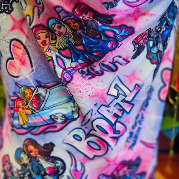 NWT Dolls Kill x BratzHot N' Unbothered Mini Dress Size M - Picture 7 of 9